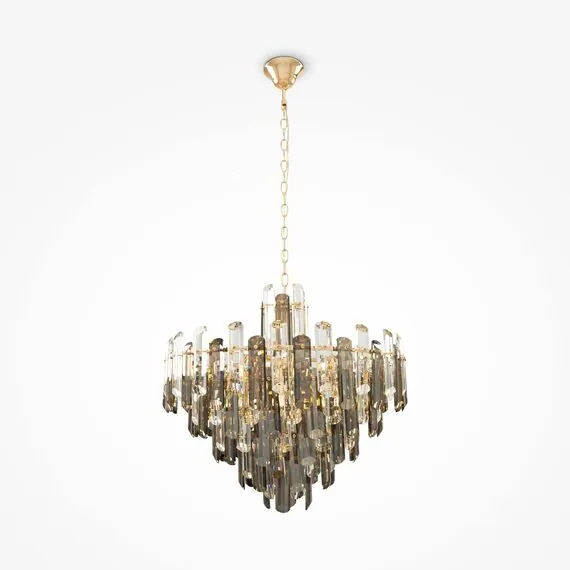 Maytoni Decorative DIA200PL-08G Хрустальная люстра Flare, изображение 2