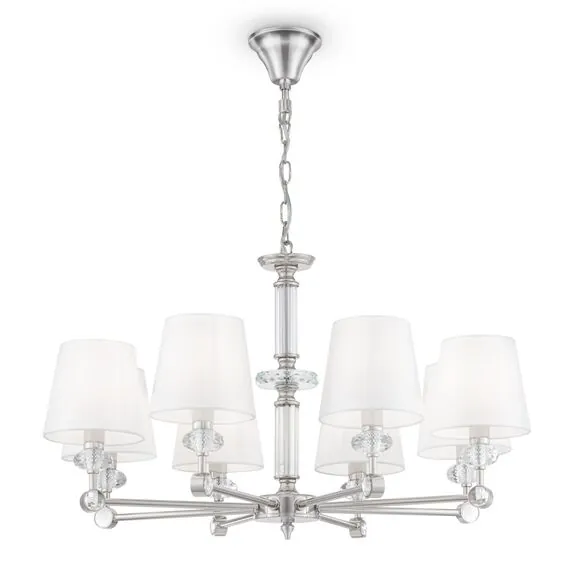 Maytoni Decorative MOD018PL-08CH Подвесная люстра Riverside