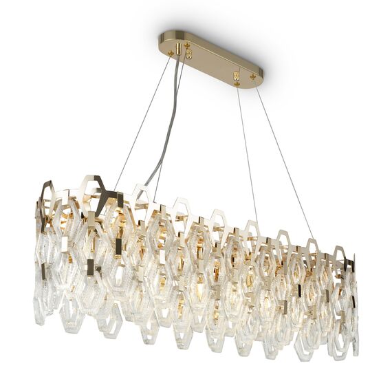 Maytoni Decorative MOD490PL-10G Подвесной светильник Tissage