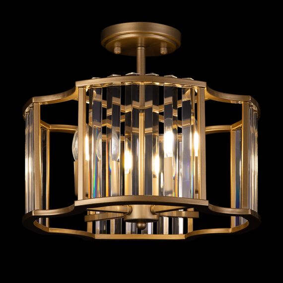 Maytoni Decorative MOD087CL-04G Люстра на штанге Solar, изображение 4