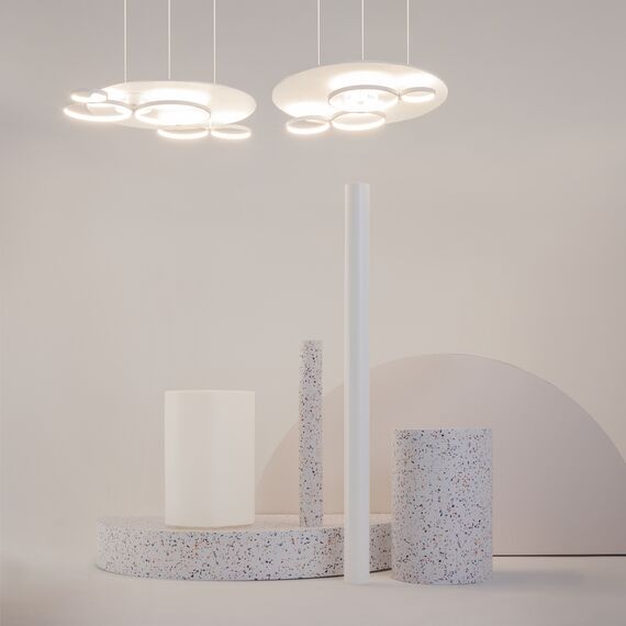 Maytoni Decorative MOD448CL-L35WK Люстра потолочная светодиодная Olympia, изображение 7