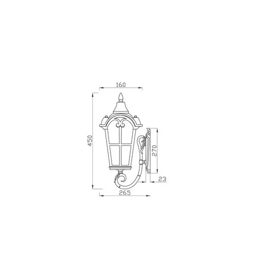 Maytoni Outdoor O413WL-01BZ1 Уличный настенный светильник Albion, изображение 5