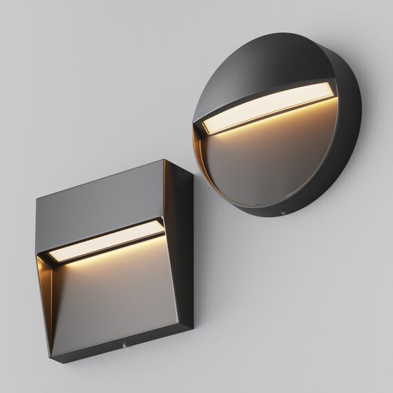 Maytoni Outdoor O027WL-01B Уличный настенный светильник Rivoli, изображение 4