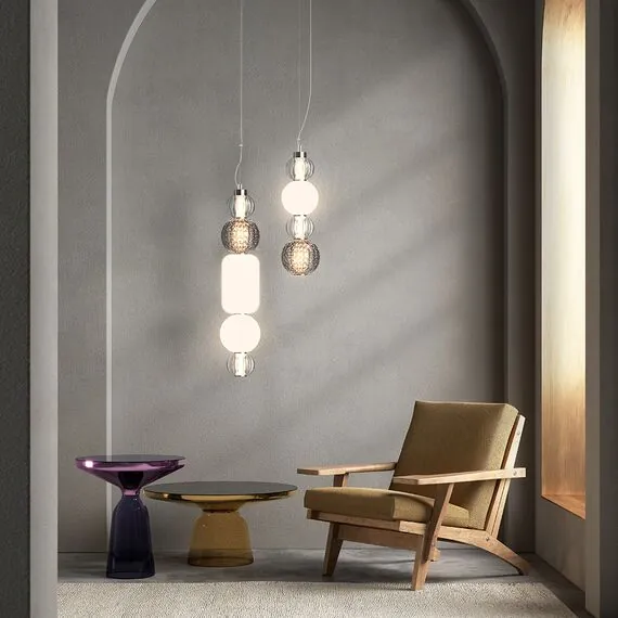 Maytoni Decorative P069PL-L17CH3K Подвесной светодиодный светильник Collar, изображение 3