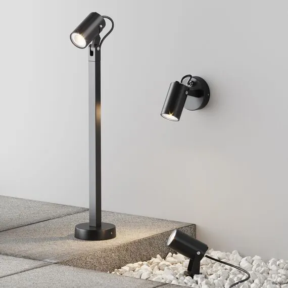 Maytoni Outdoor O025FL-01B Грунтовый светильник Scope, изображение 7