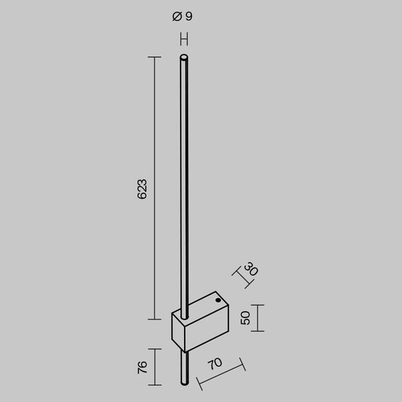 Maytoni Technical C070WL-L6W3K Бра Pars, изображение 7