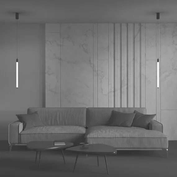 Maytoni Technical P022PL-L10B Светильник светодиодный подвесной Ray, изображение 2
