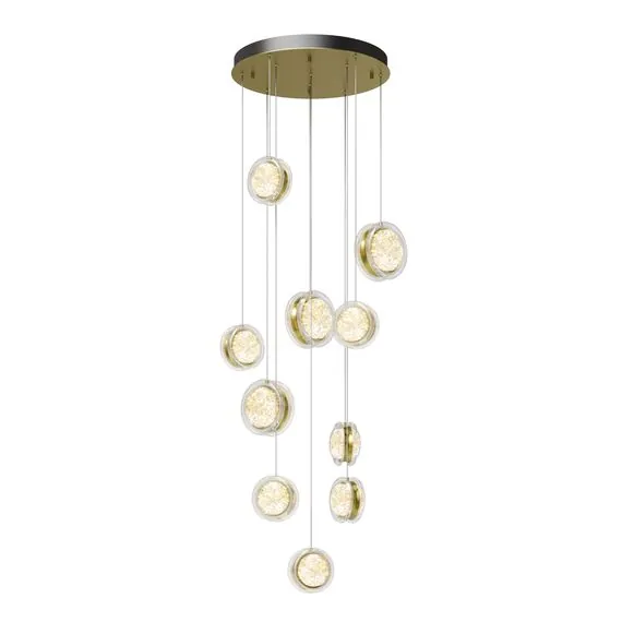 Maytoni Decorative MOD361PL-L41BS3K Люстра подвесная светодиодная Pharao