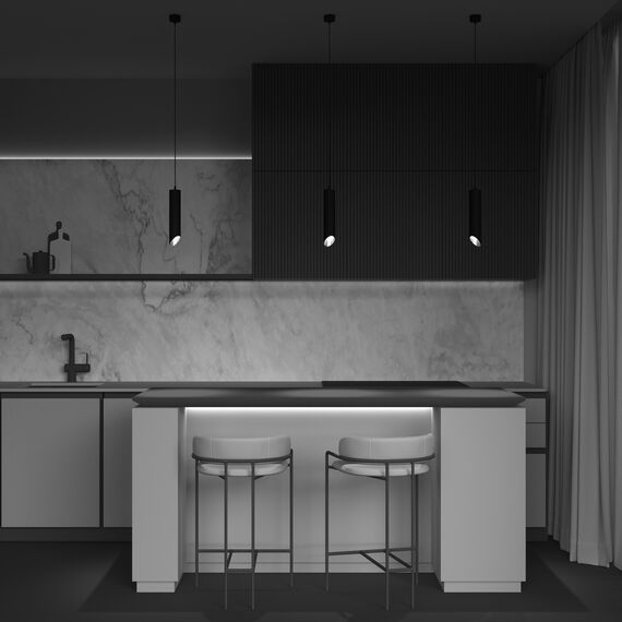 Maytoni Technical P044PL-01-40GU10-B Светильник подвесной Lipari, изображение 4