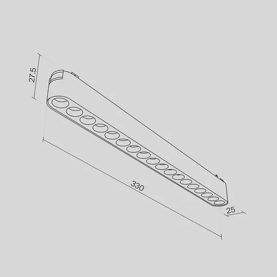 Maytoni Technical TR082-1-18W3K-M-B Трековый магнитный светодиодный светильник Radity Points, изображение 7