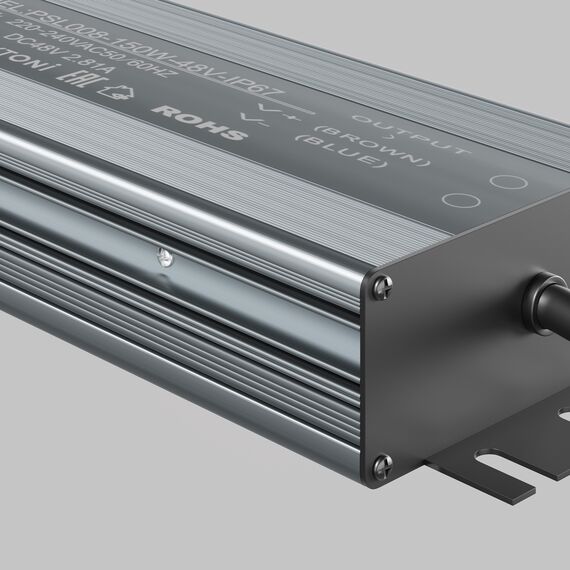 Maytoni Technical PSL008-150W-48V-IP67 Блок питания для магнитных систем 48V, 150Вт, 48V, IP67 Power Supply Magnetic, изображение 2