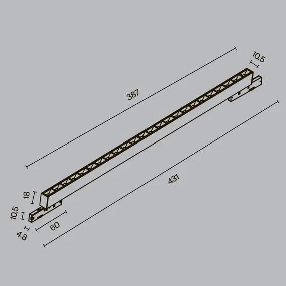 Maytoni Technical TR193-1-20W3K-M-B Трековый магнитный светодиодный светильник Levity Points, изображение 9