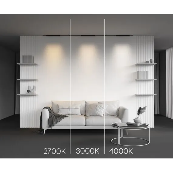 Maytoni Technical TR193-1-20W3K-M-B Трековый магнитный светодиодный светильник Levity Points, изображение 8
