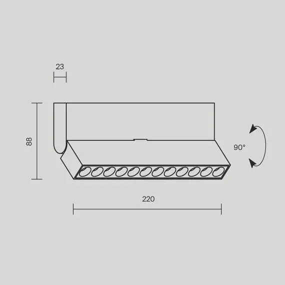 Maytoni Technical C136CL-12W4K-B Потолочный светильник Points rot, изображение 8