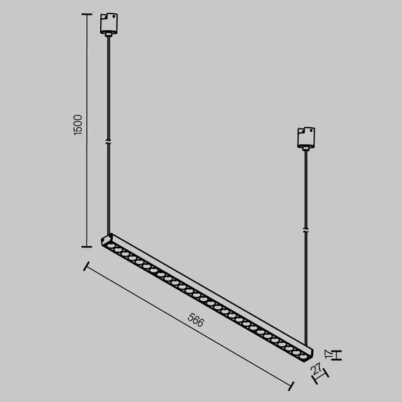 Maytoni Technical TR169-1-26W3K-M-B Трековый однофазный светодиодный светильник Elasity Points, изображение 8