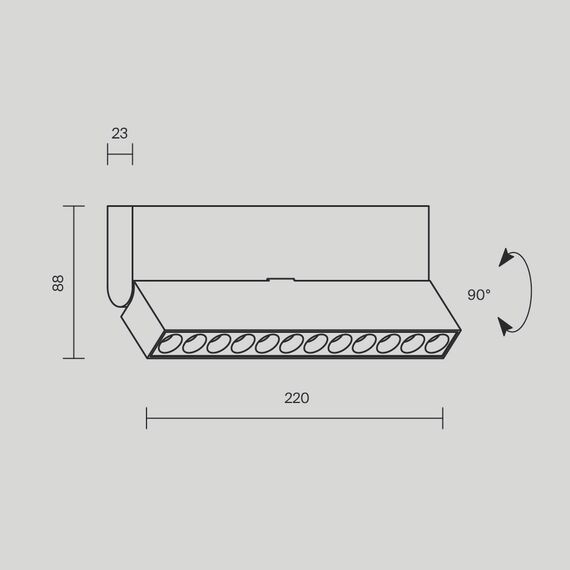 Maytoni Technical C136CL-12W3K-W Потолочный светильник Points rot, изображение 8