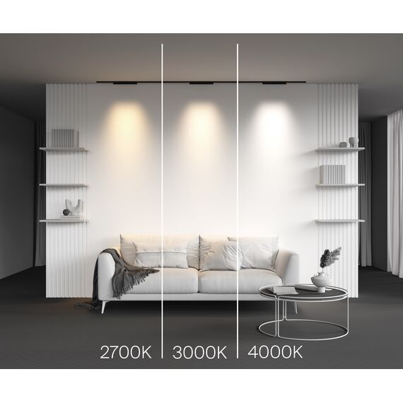 Maytoni Technical TR193-1-15W2.7K-M-B Трековый магнитный светодиодный светильник Levity Points, изображение 3