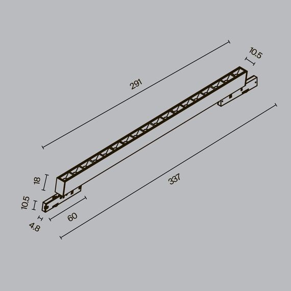 Maytoni Technical TR193-1-15W2.7K-M-B Трековый магнитный светодиодный светильник Levity Points, изображение 9