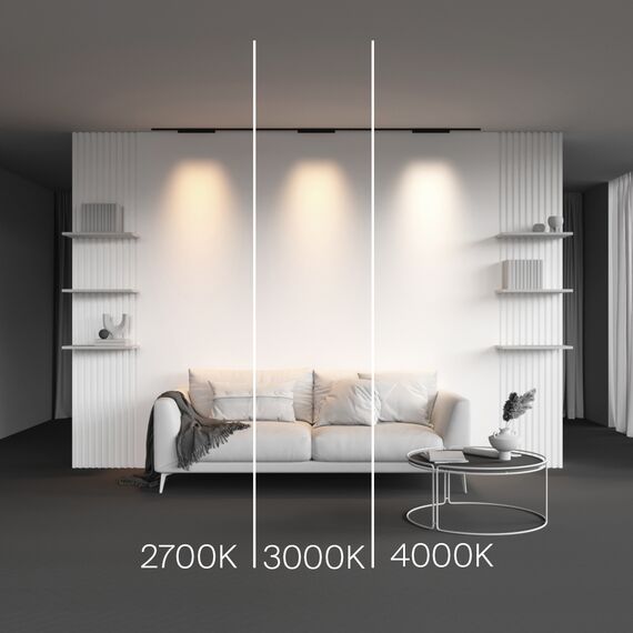 Maytoni Technical TR193-1-15W2.7K-M-B Трековый магнитный светодиодный светильник Levity Points, изображение 2