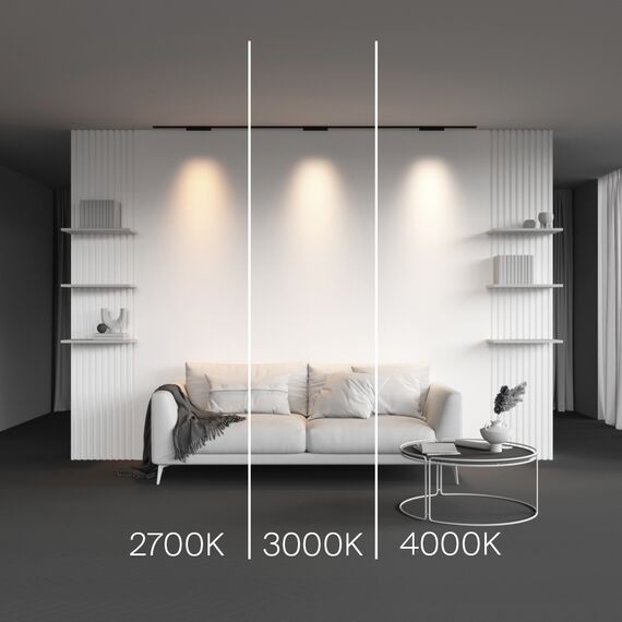 Maytoni Technical TR193-1-10W2.7K-M-B Трековый магнитный светодиодный светильник Levity Points, изображение 2