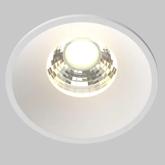 Maytoni Technical DL058-7W3K-W Светильник встраиваемый Round, изображение 2
