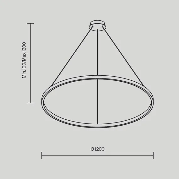 Maytoni Decorative MOD058PL-L65WK Люстра подвесная светодиодная Rim, изображение 6