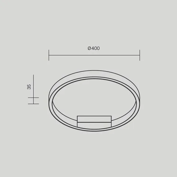 Maytoni Decorative MOD058CL-L25WK Светильник потолочный светодиодный Rim, изображение 5