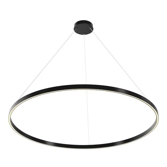 Maytoni Decorative MOD058PL-L65BK Люстра подвесная светодиодная Rim