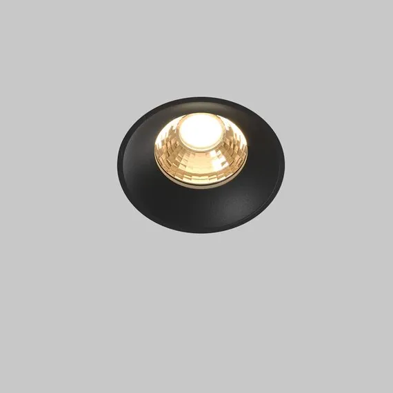 Maytoni DL058-12W2.7K-TRS-B Светильник встраиваемый светодиодный Round, изображение 3