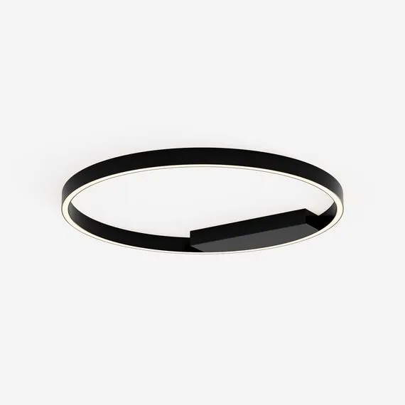 Maytoni Decorative MOD058CL-L35BK Светильник потолочный светодиодный Rim, изображение 4