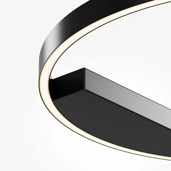 Maytoni Decorative MOD058CL-L35BK Светильник потолочный светодиодный Rim, изображение 2