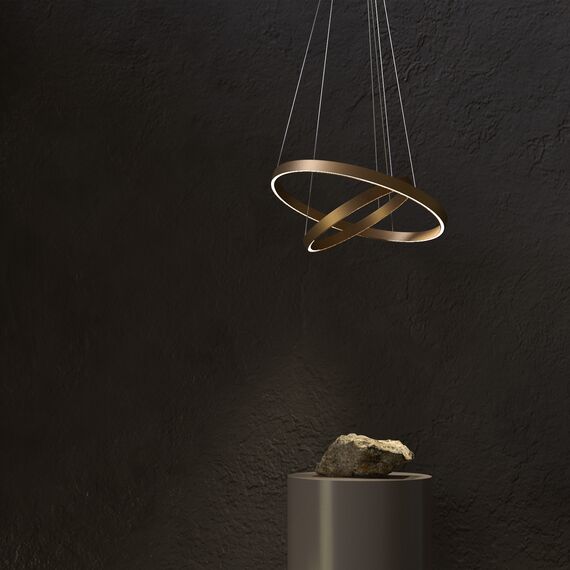 Maytoni Decorative MOD058PL-L55BSK Люстра подвесная светодиодная Rim, изображение 2