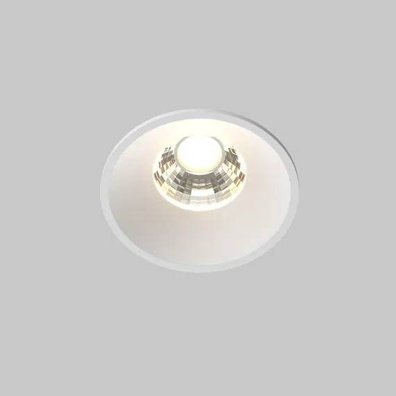 Maytoni Technical DL058-7W3K-W Светильник встраиваемый Round, изображение 3