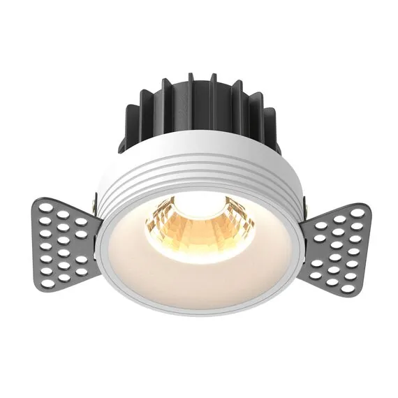 Maytoni DL058-12W2.7K-TRS-W Светильник встраиваемый светодиодный Round