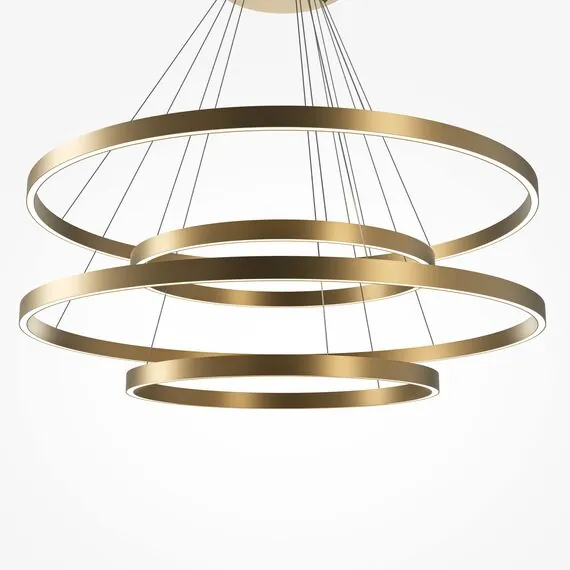 Maytoni Decorative MOD058PL-L174BSK Люстра подвесная светодиодная диммируемая Rim, изображение 4