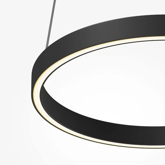 Maytoni Decorative MOD058PL-L22BK Люстра подвесная светодиодная Rim, изображение 2