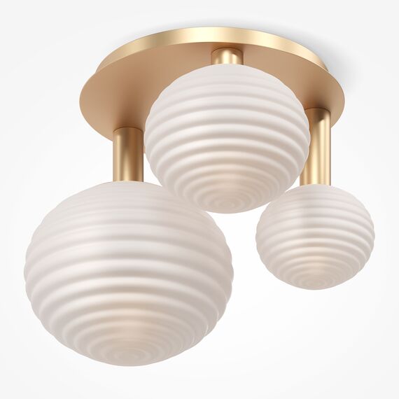 Maytoni Decorative MOD268CL-03G Люстра потолочная Reels, изображение 4