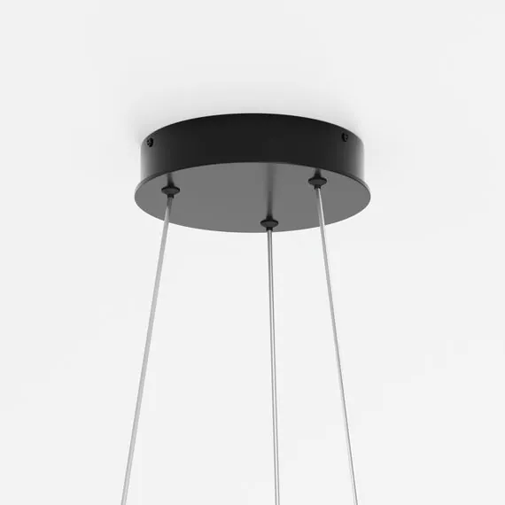 Maytoni Decorative MOD058PL-L22BK Люстра подвесная светодиодная Rim, изображение 5