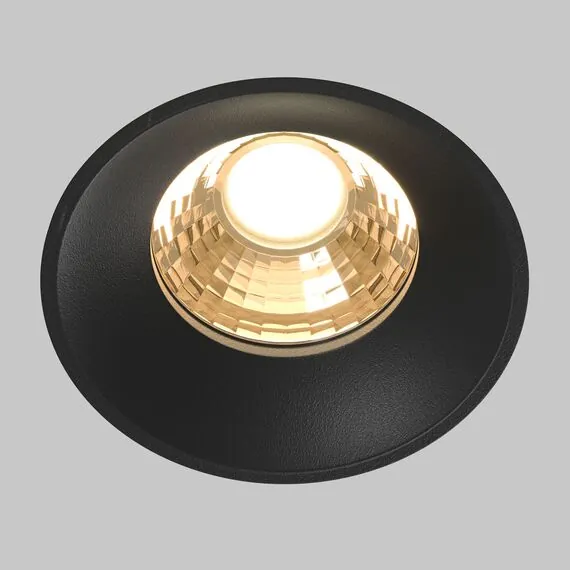 Maytoni DL058-12W2.7K-TRS-B Светильник встраиваемый светодиодный Round, изображение 2