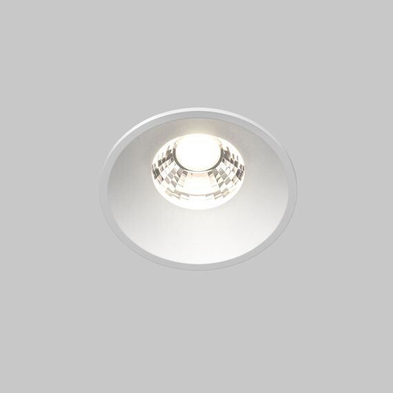 Maytoni Technical DL058-7W4K-W Светильник встраиваемый Round, изображение 3