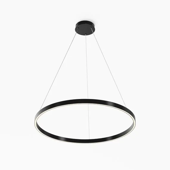 Maytoni Decorative MOD058PL-L42BK Люстра подвесная светодиодная Rim, изображение 3
