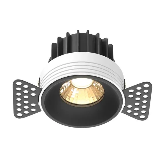 Maytoni DL058-12W2.7K-TRS-B Светильник встраиваемый светодиодный Round