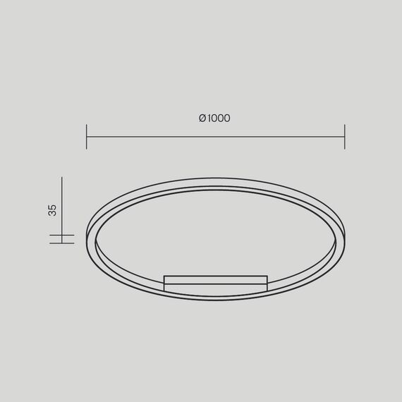 Maytoni Decorative MOD058CL-L65BSK Светильник потолочный светодиодный Rim, изображение 5