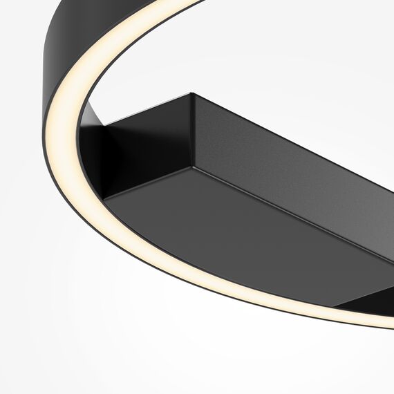 Maytoni Decorative MOD058CL-L25BK Светильник потолочный светодиодный Rim, изображение 4