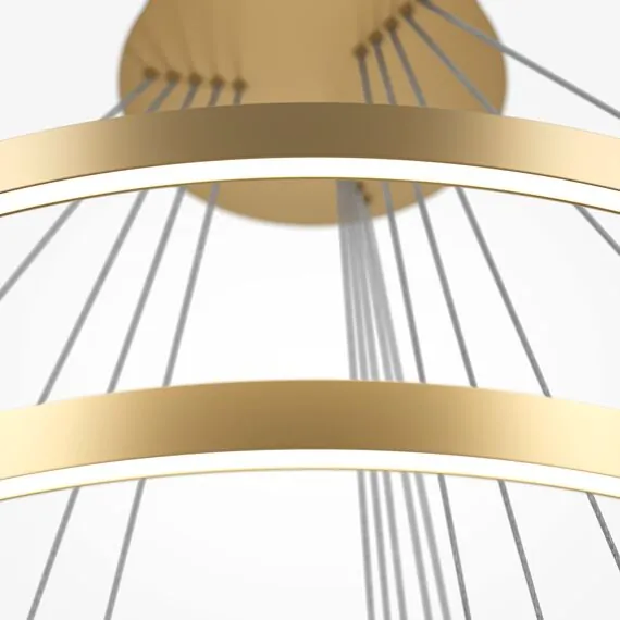 Maytoni Decorative MOD058PL-L200BSK Люстра подвесная светодиодная диммируемая Rim, изображение 2