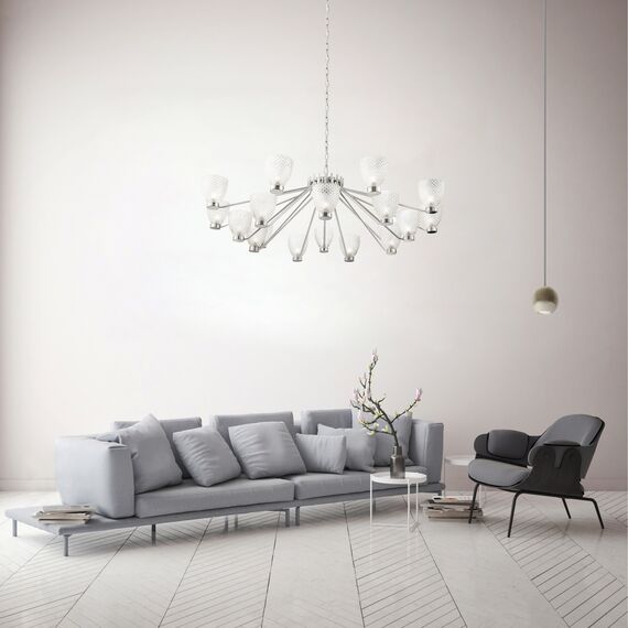 Maytoni Decorative MOD068PL-18CH Подвесная люстра Ralar, изображение 3