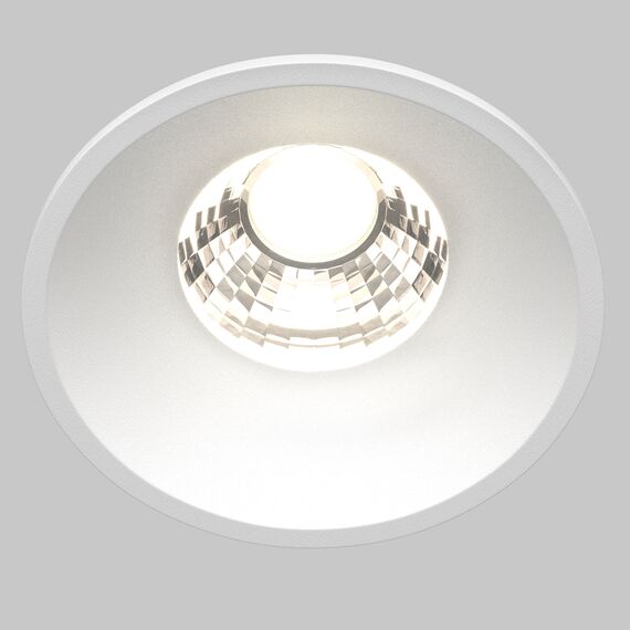 Maytoni Technical DL058-7W4K-W Светильник встраиваемый Round, изображение 2