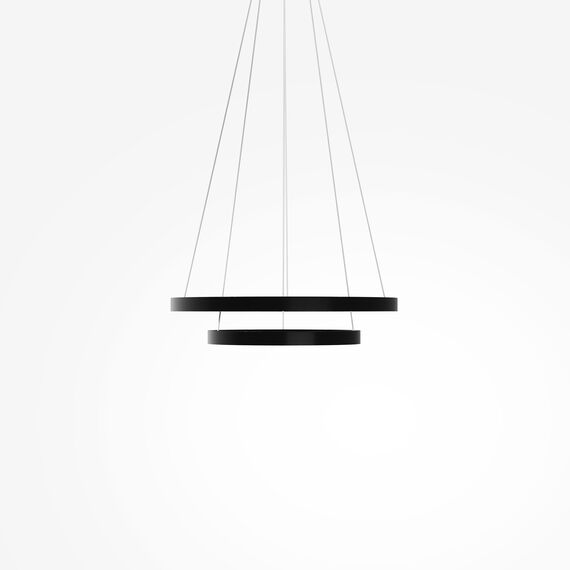 Maytoni Decorative MOD058PL-L55BK Люстра подвесная светодиодная Rim, изображение 4