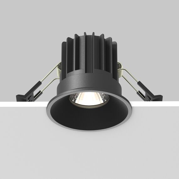 Maytoni Technical DL058-7W4K-B Светильник встраиваемый Round, изображение 4