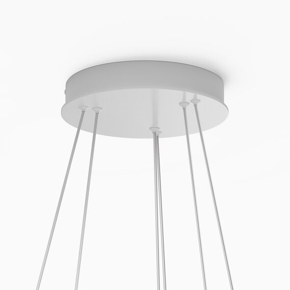 Maytoni Decorative MOD058PL-L74WK Люстра подвесная светодиодная Rim, изображение 5